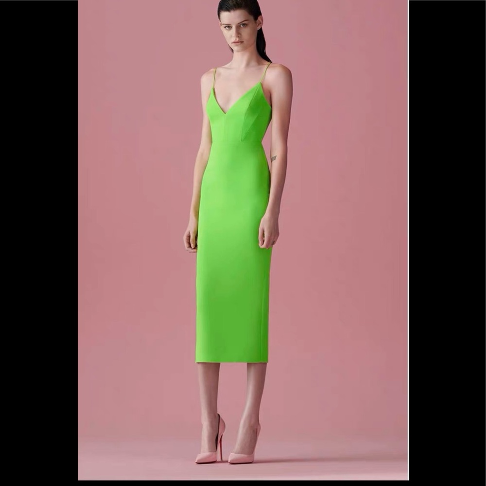 Green dress